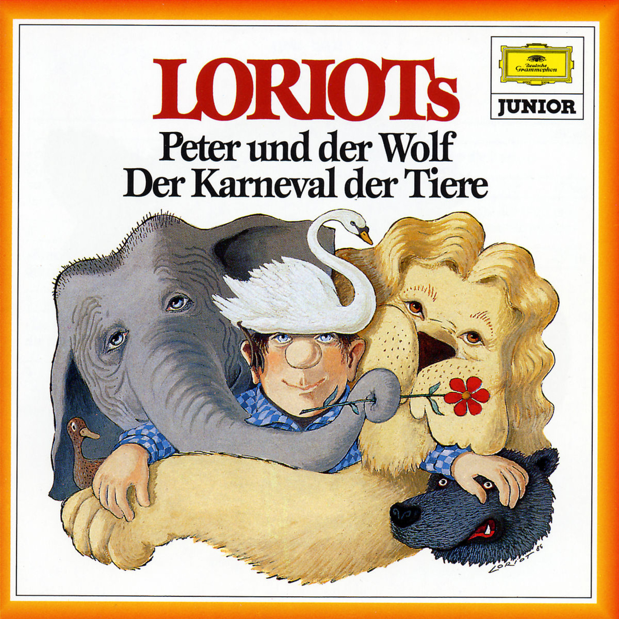Loriot: Peter und der Wolf - Karneval der Tiere 0028943964821