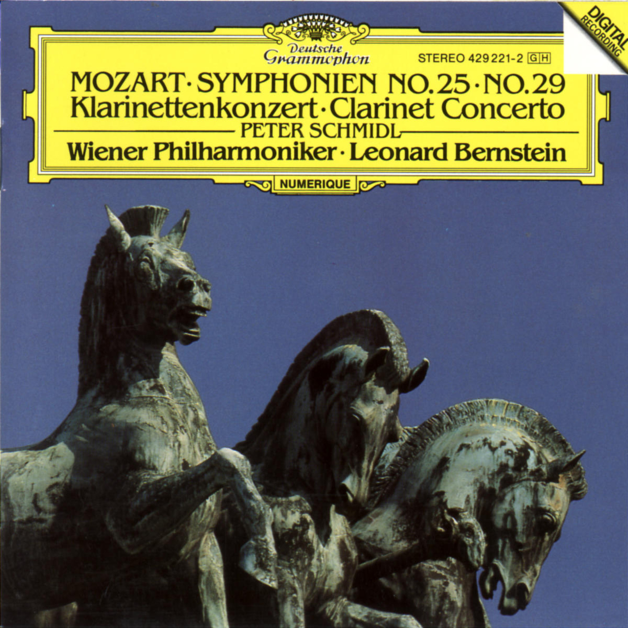 Mozart: Symphonies Nos.25 & 29 / Clarinet Concerto 0028942922123