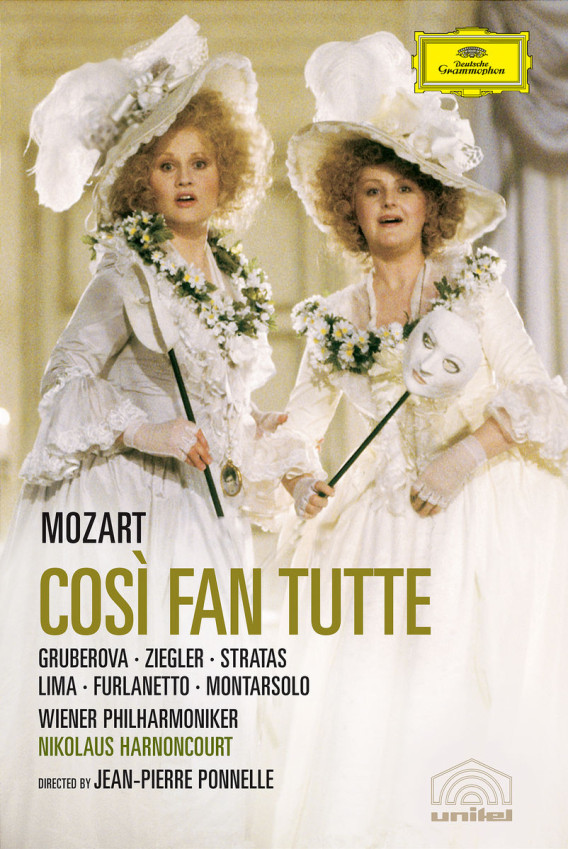 Mozart Cos Fan Tutte Harnoncourt Dvd Vi Deutsche Grammophon