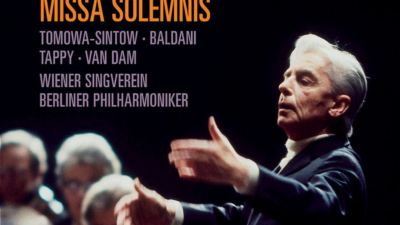 BEETHOVEN Missa Solemnis Karajan DVD VID Deutsche Grammophon