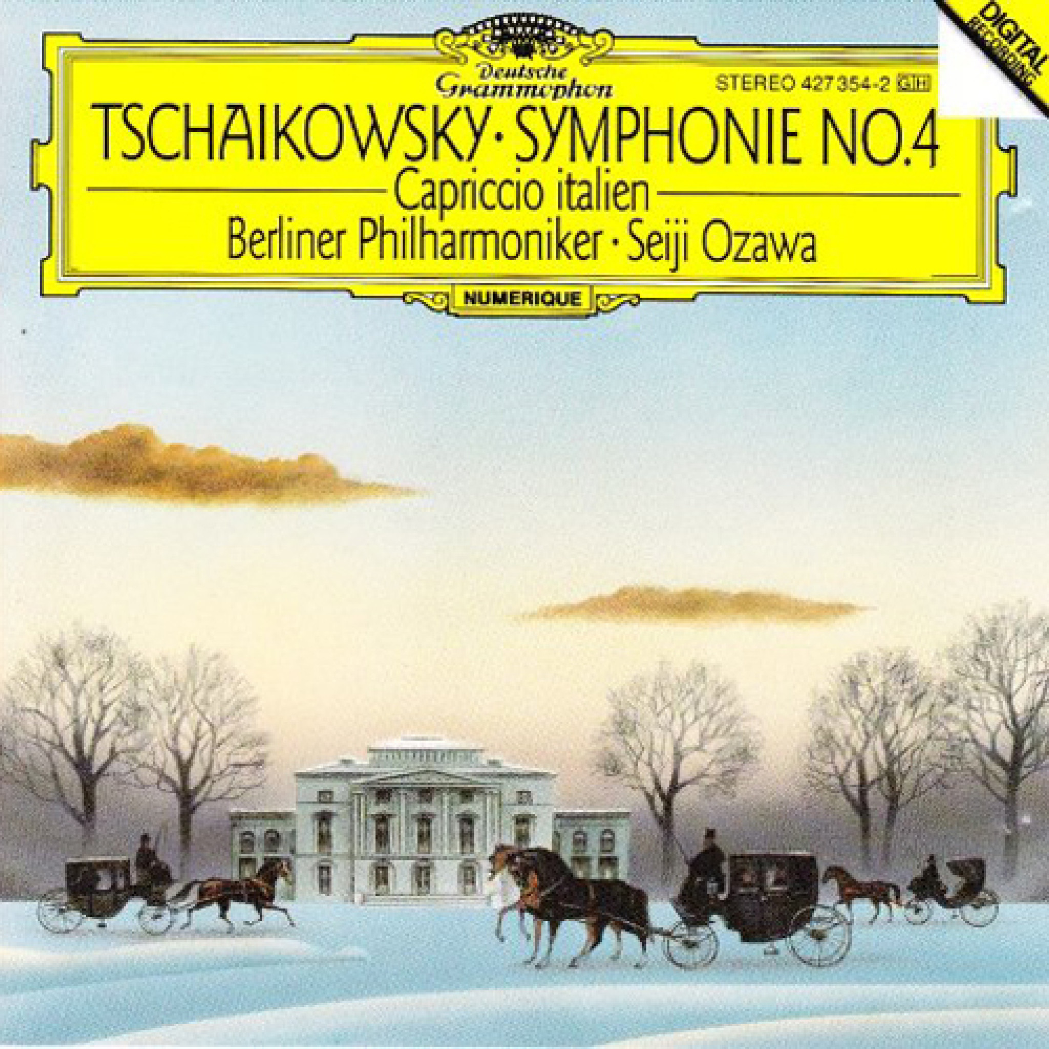 Tchaikovsky: Symphony No.4 in F minor Op.36; Capriccio Italien Op.45