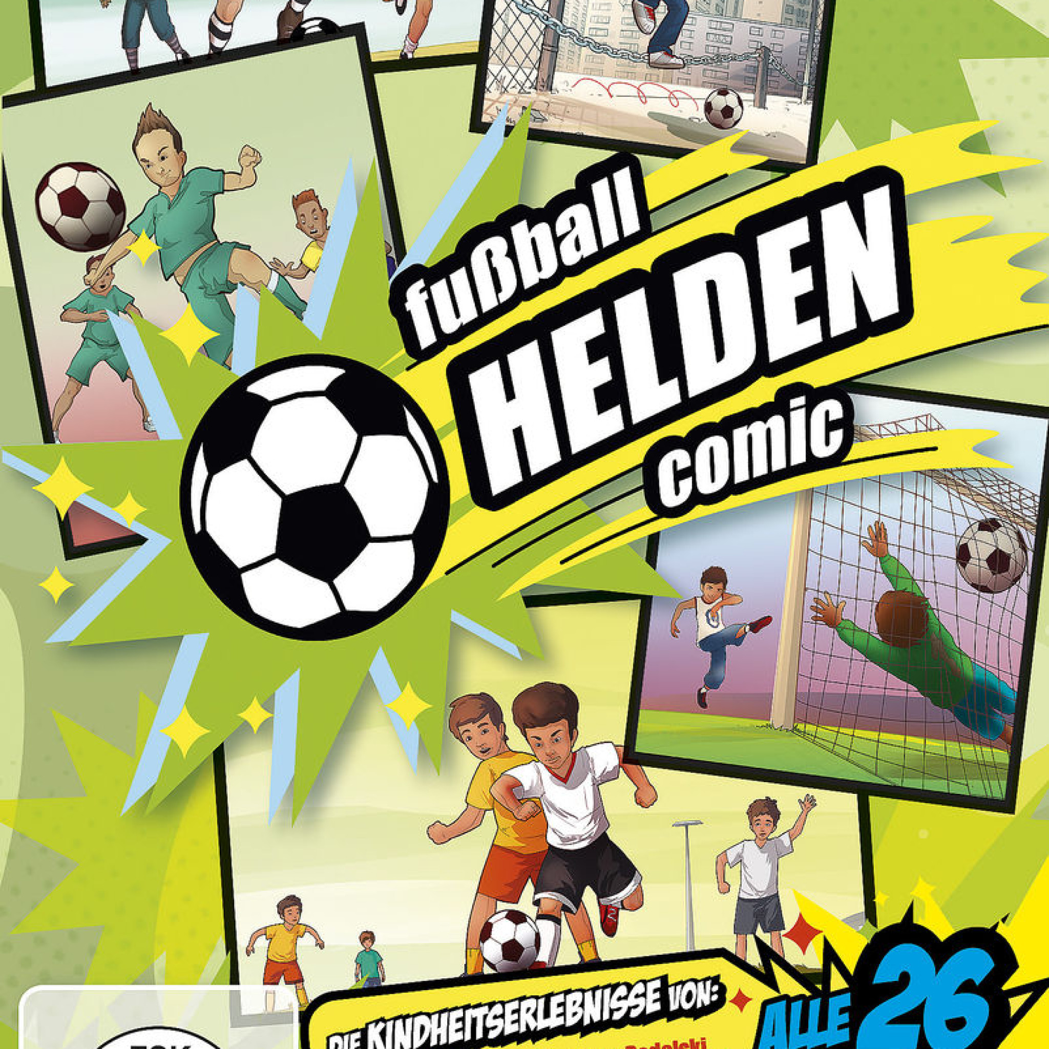 fußball HELDEN Comic - die komplette KiKA-Serie