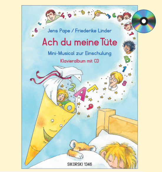 Ach du meine Tüte - Klavieralbum mit CD