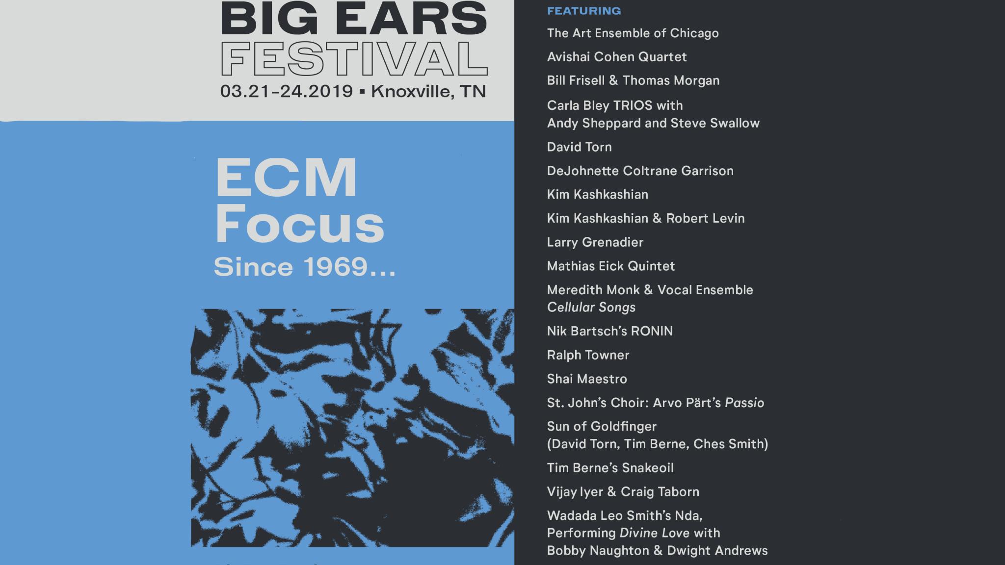 ECM Records x Big Ears