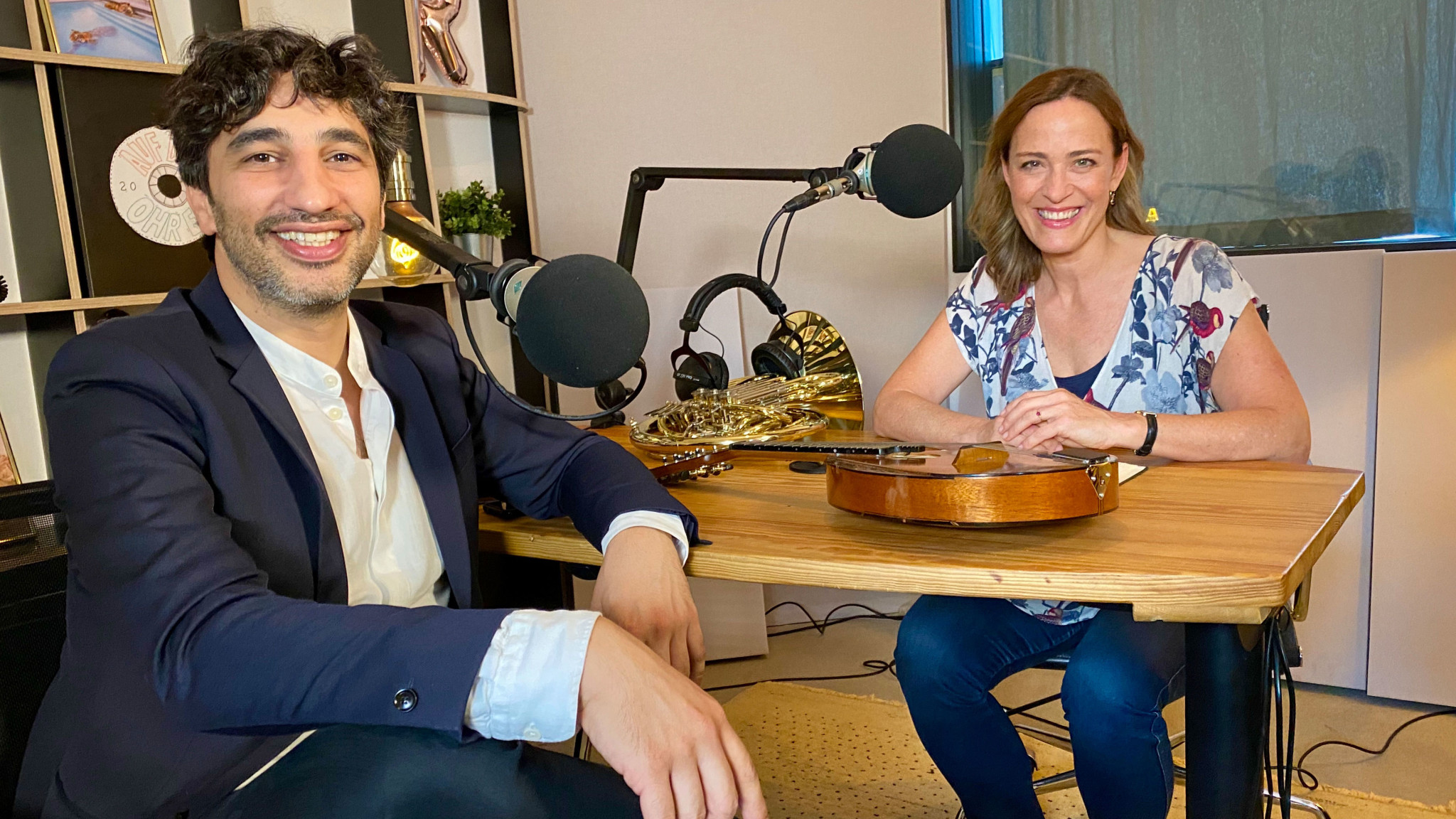 Avi Avital and Sarah Willis speak about the mandolin