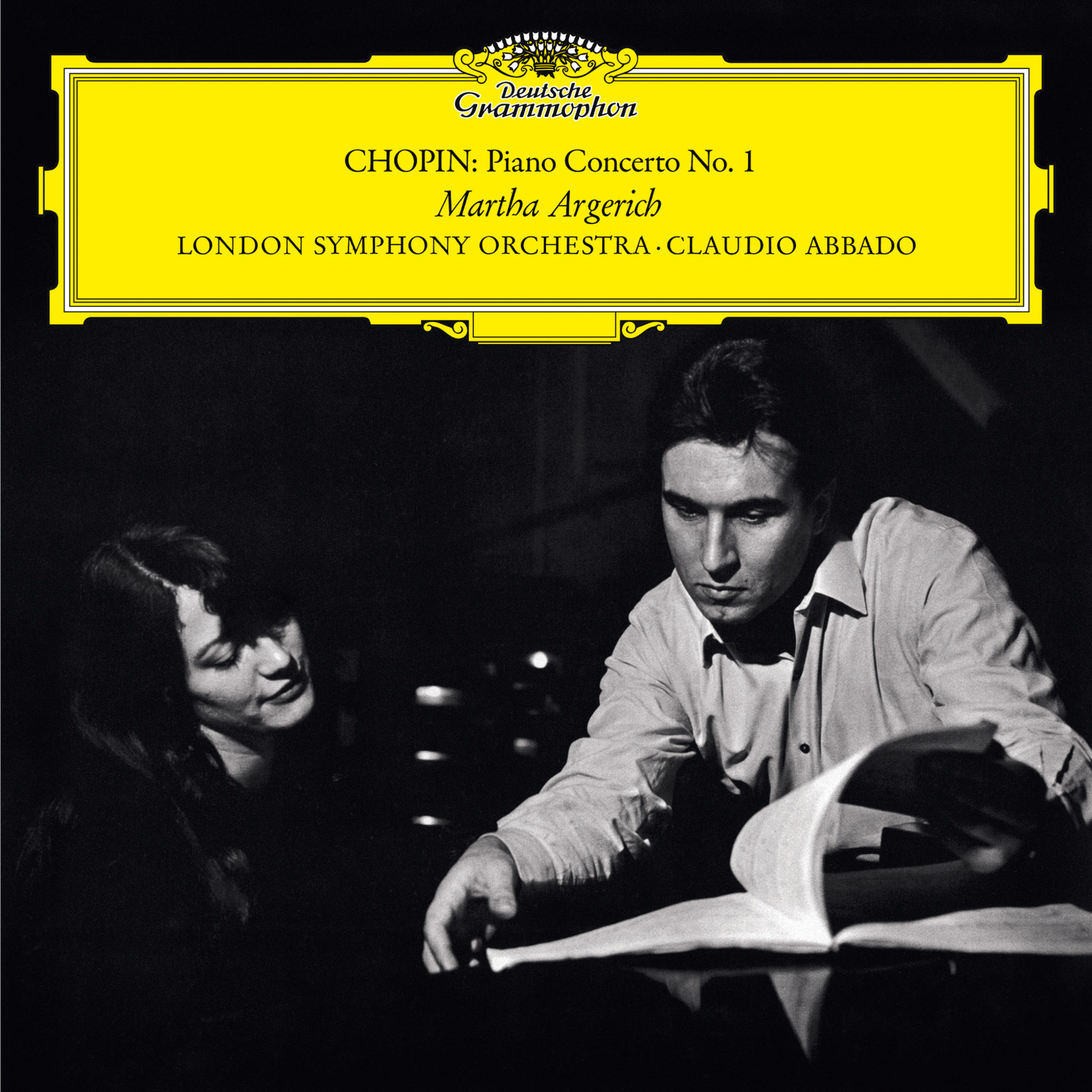 Martha Argerich - Chopin: Piano Concerto No. 1 in E Minor,  Op. 11eAlbum Cover