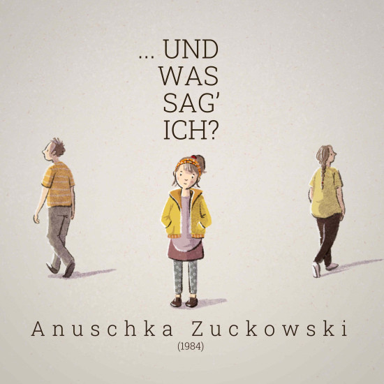 ...und was sag' ich?