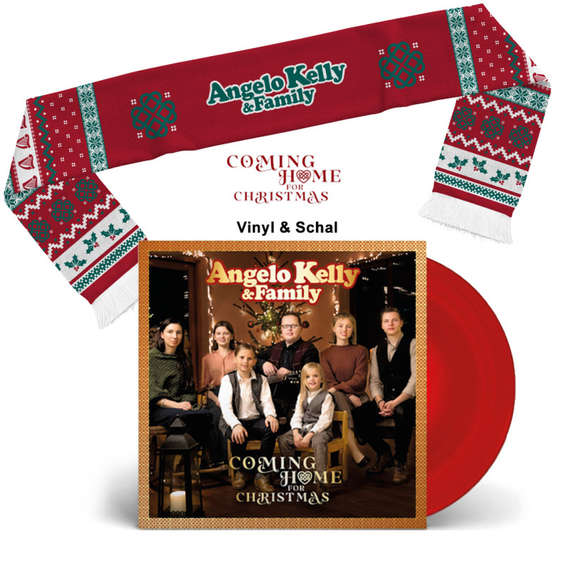Angelo Kelly & Family-Coming Home For Christmas - X-Mas Bundle (Vinyl + Schal) Coming Home For Christmas - X-Mas Bundle (Vinyl + Schal)
