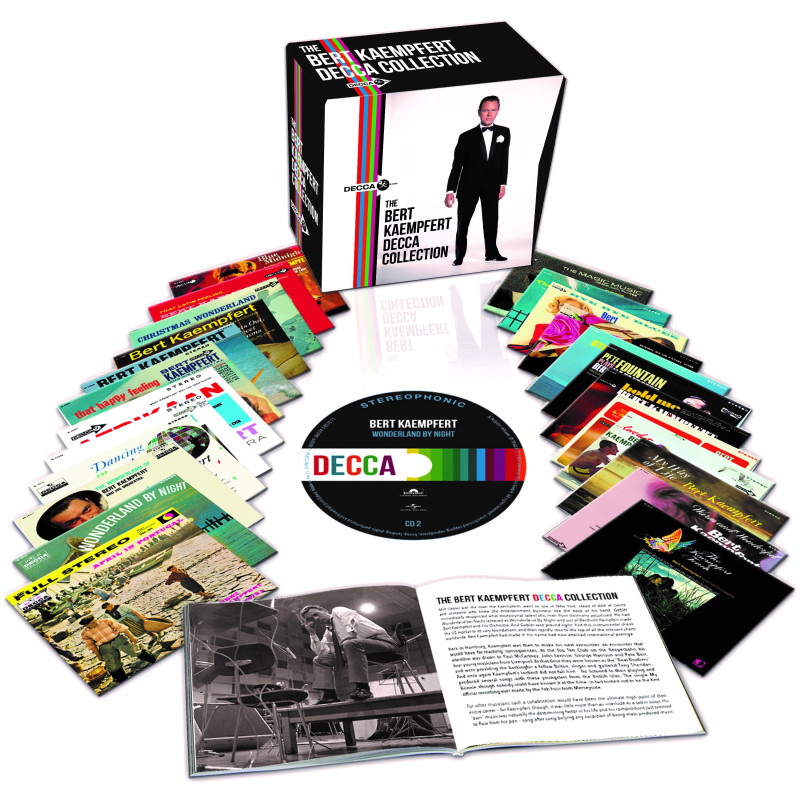 Various Artists, Bert Kaempfert-THE BERT KAEMPFERT DECCA COLLECTION (24-CD-Box) THE BERT KAEMPFERT DECCA COLLECTION (24-CD-Box)