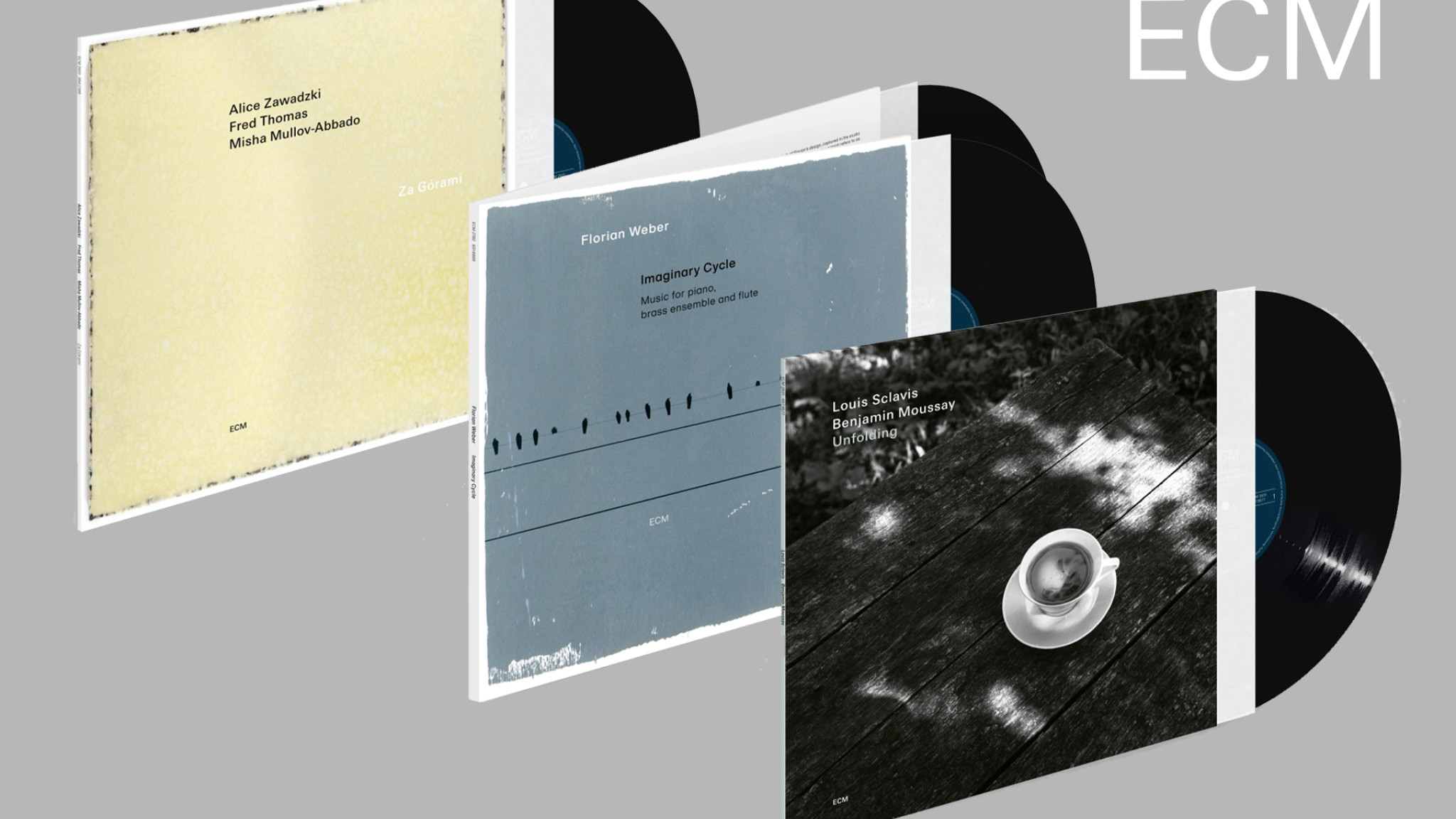 Alice Zawadzki "Za Górami" / Florian Weber "Imaginary Cycle" / Louis Sclavis "Unfolding"