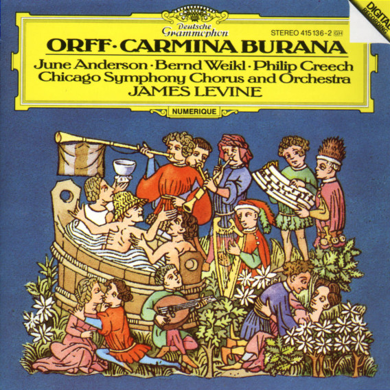 Orff Carmina Burana Levine Deutsche Grammophon