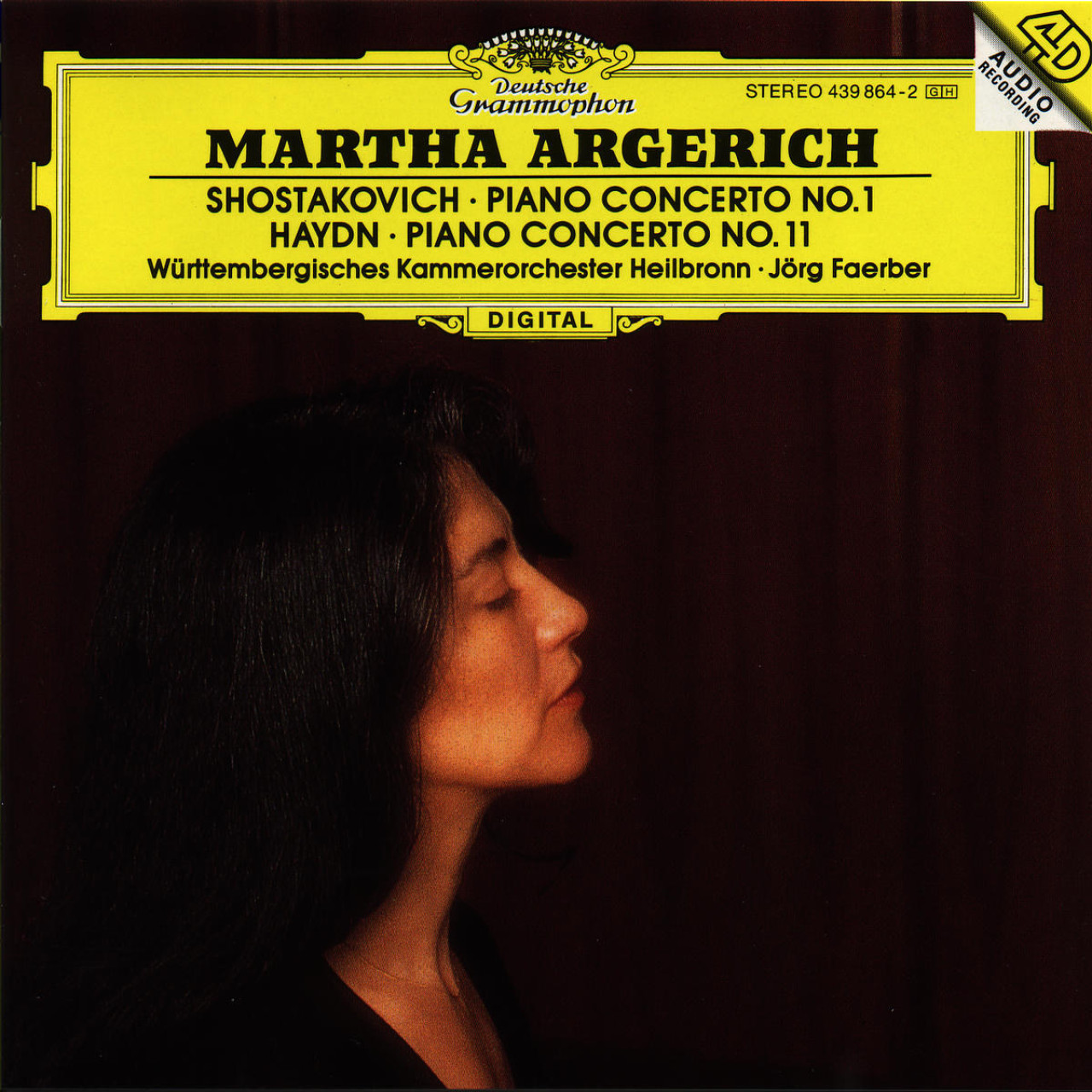 '95Martha ARGERICH special concert プログラム 95Martha ARGERICH special concert プログラム