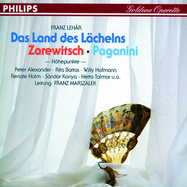 Das Land des Lächelns; Der Zarewitsch; Paganini 0028943965523