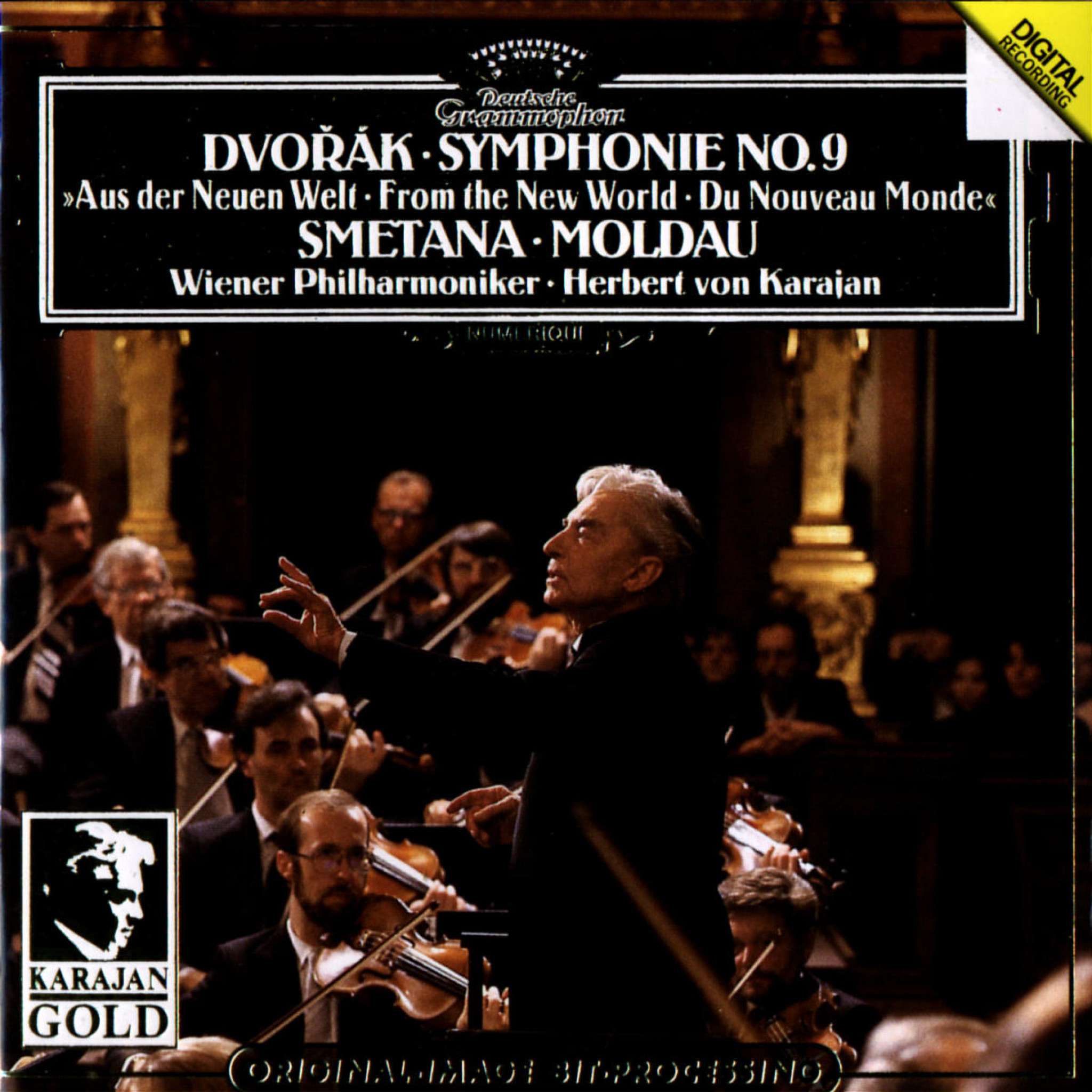 DVOŘÁK Symphony No. 9 SMETANA Moldau/Karajan(1985)