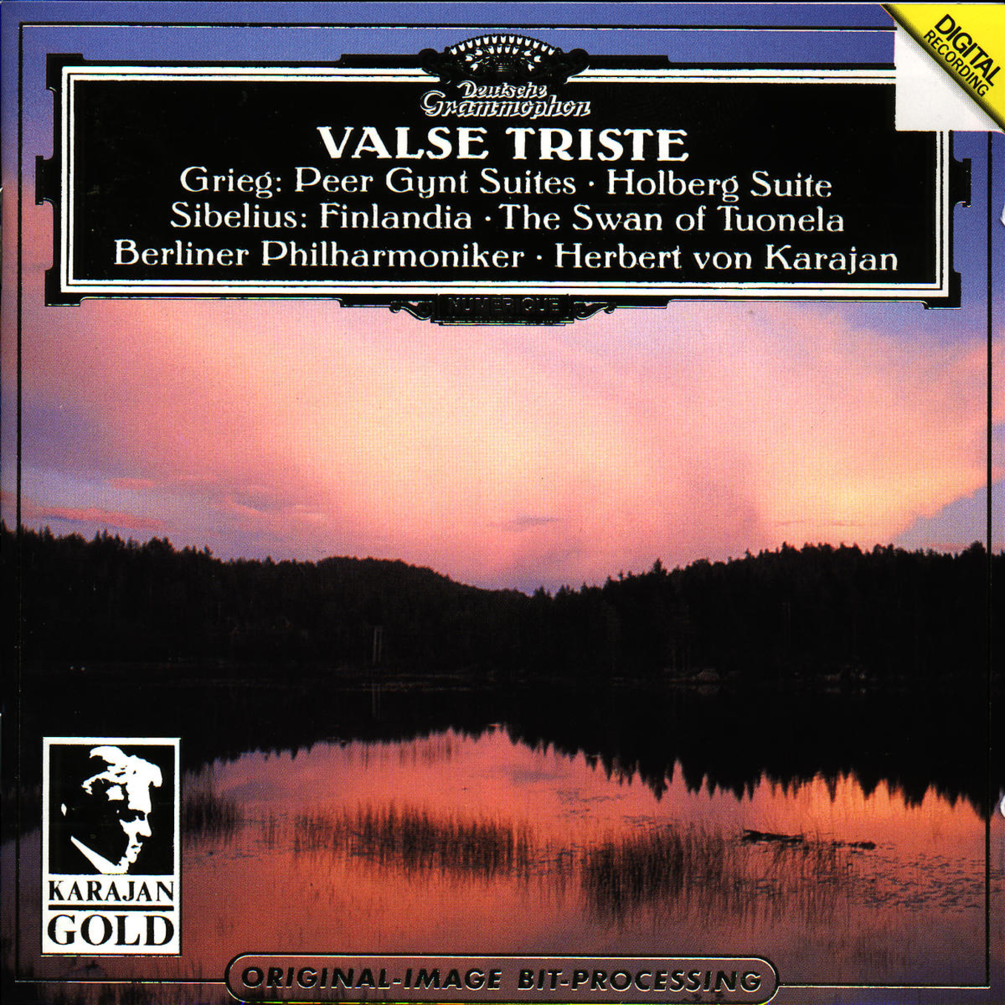 GRIEG Suiten SIBELIUS Finlandia / Karajan