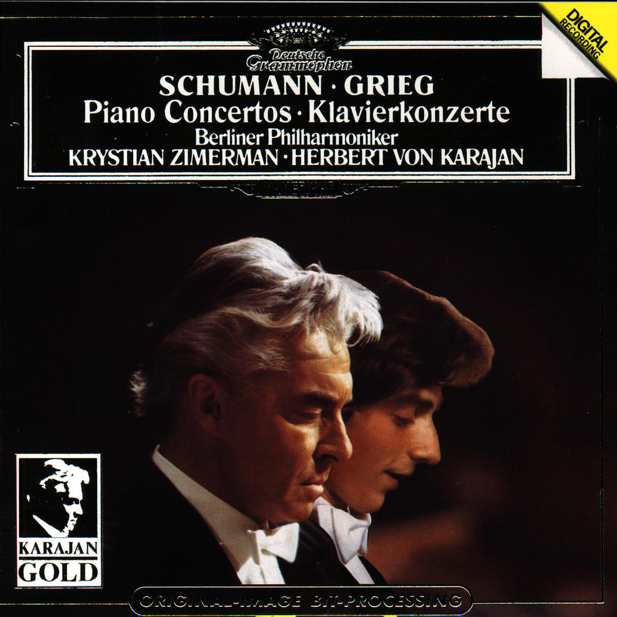 GRIEG, SCHUMANN Piano Concertos / Zimerman,Karajan