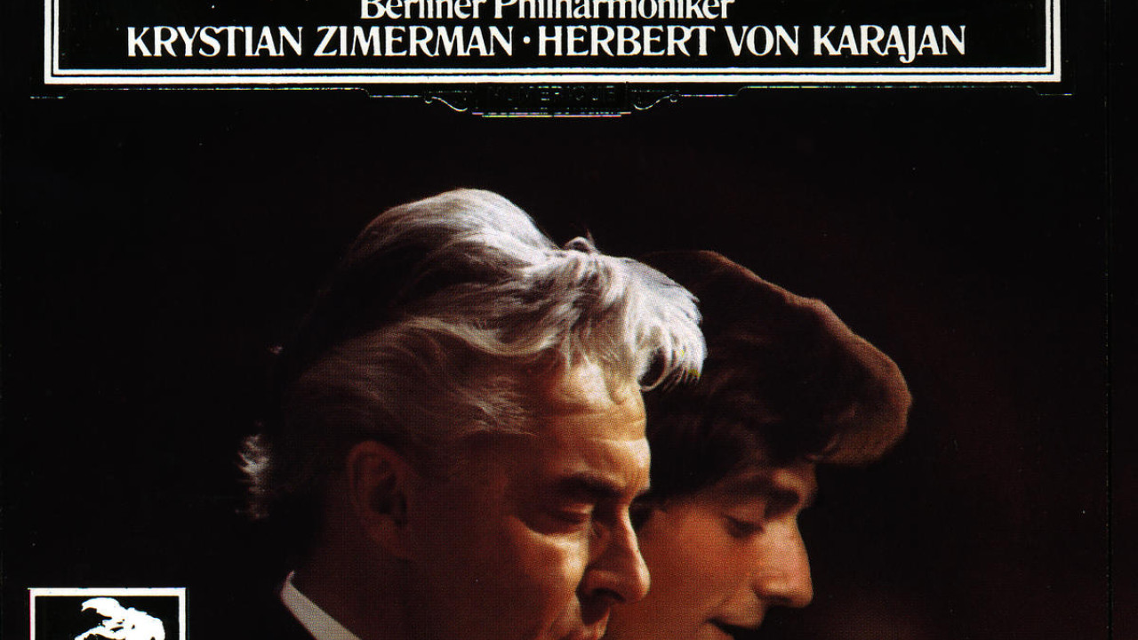 Grieg Schumann Piano Concertos Zimerman Karajan Deutsche Grammophon