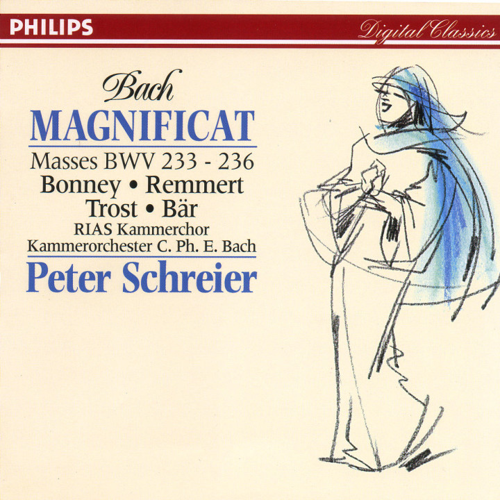 Magnificat D-dur BWV 243; Messe A-dur BWV 234; Messe F-dur BWV 233; Messe G-dur BWV 236 0028943887324