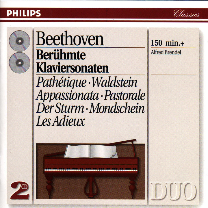 Beethoven: Favourite Piano Sonatas 0028943873028