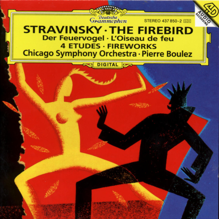 Stravinsky: L'Oiseau de Feu; Feu d'artifice; Quatre Etudes pour orchestre 0028943785022
