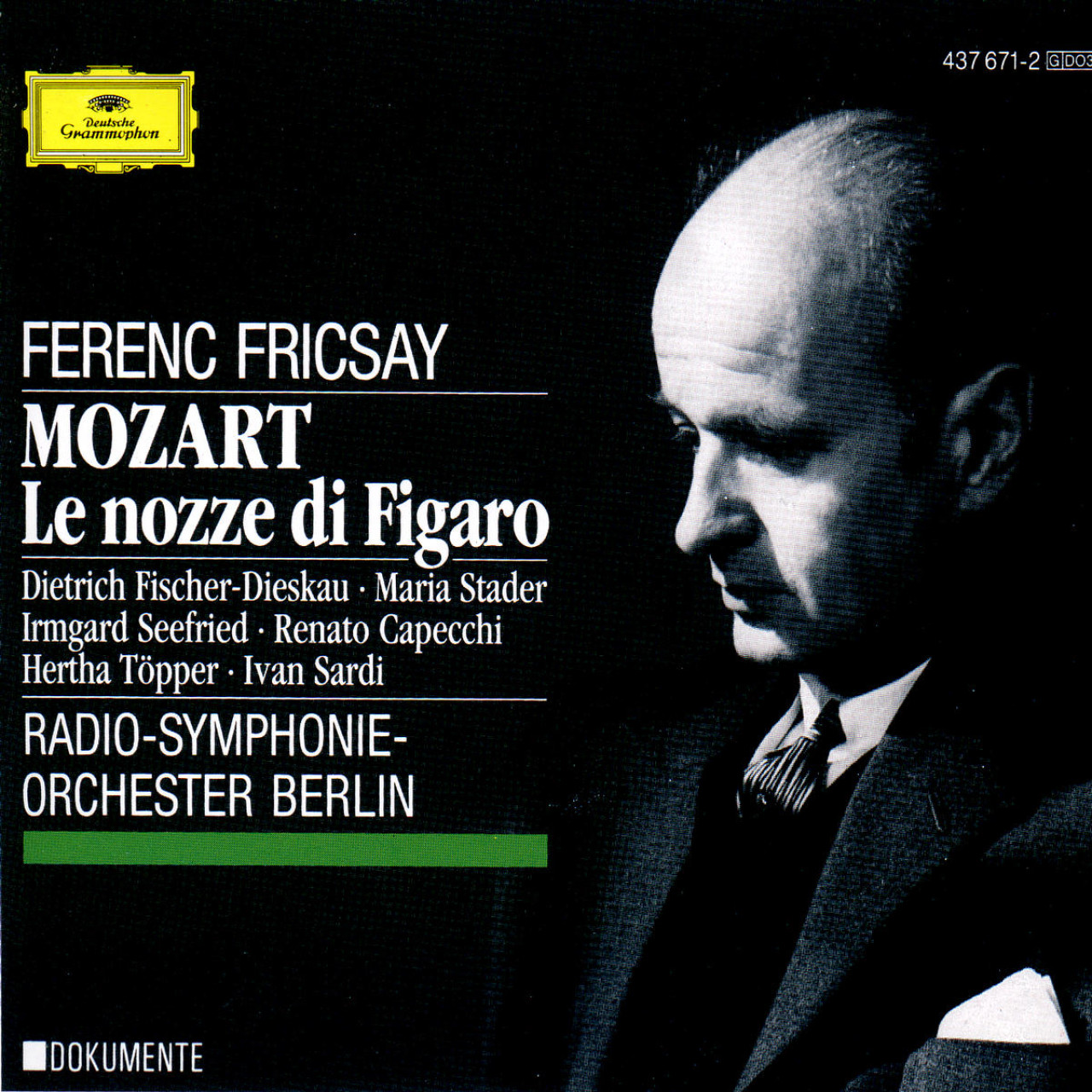 MOZART Le nozze di Figaro Fricsay | Deutsche Grammophon