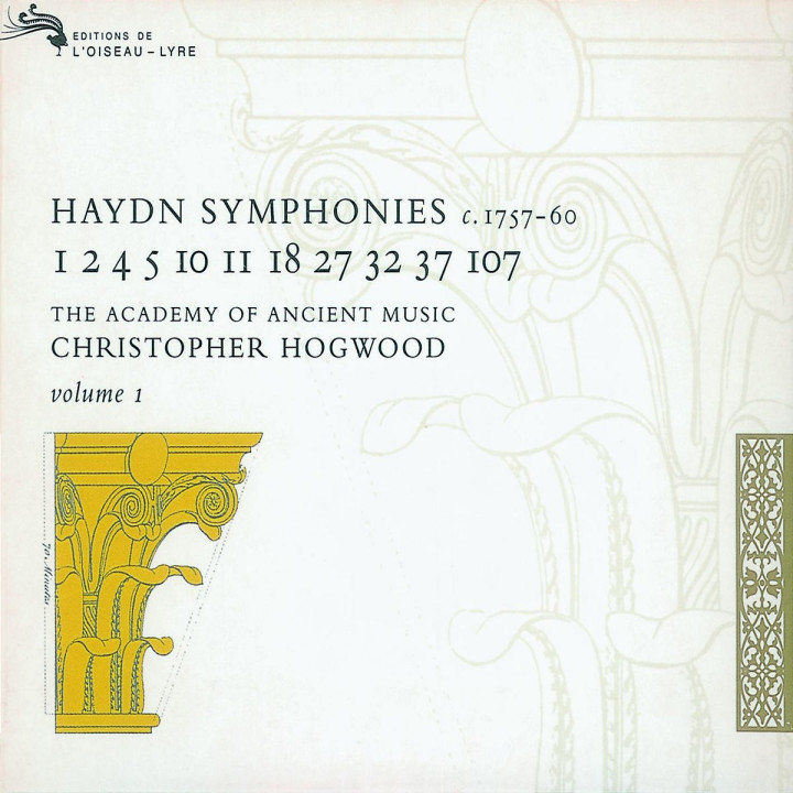 Haydn: Symphonies Vol.1 0028943642820