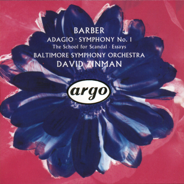 Barber: Adagio; Symphony No.1 etc. 0028943628820