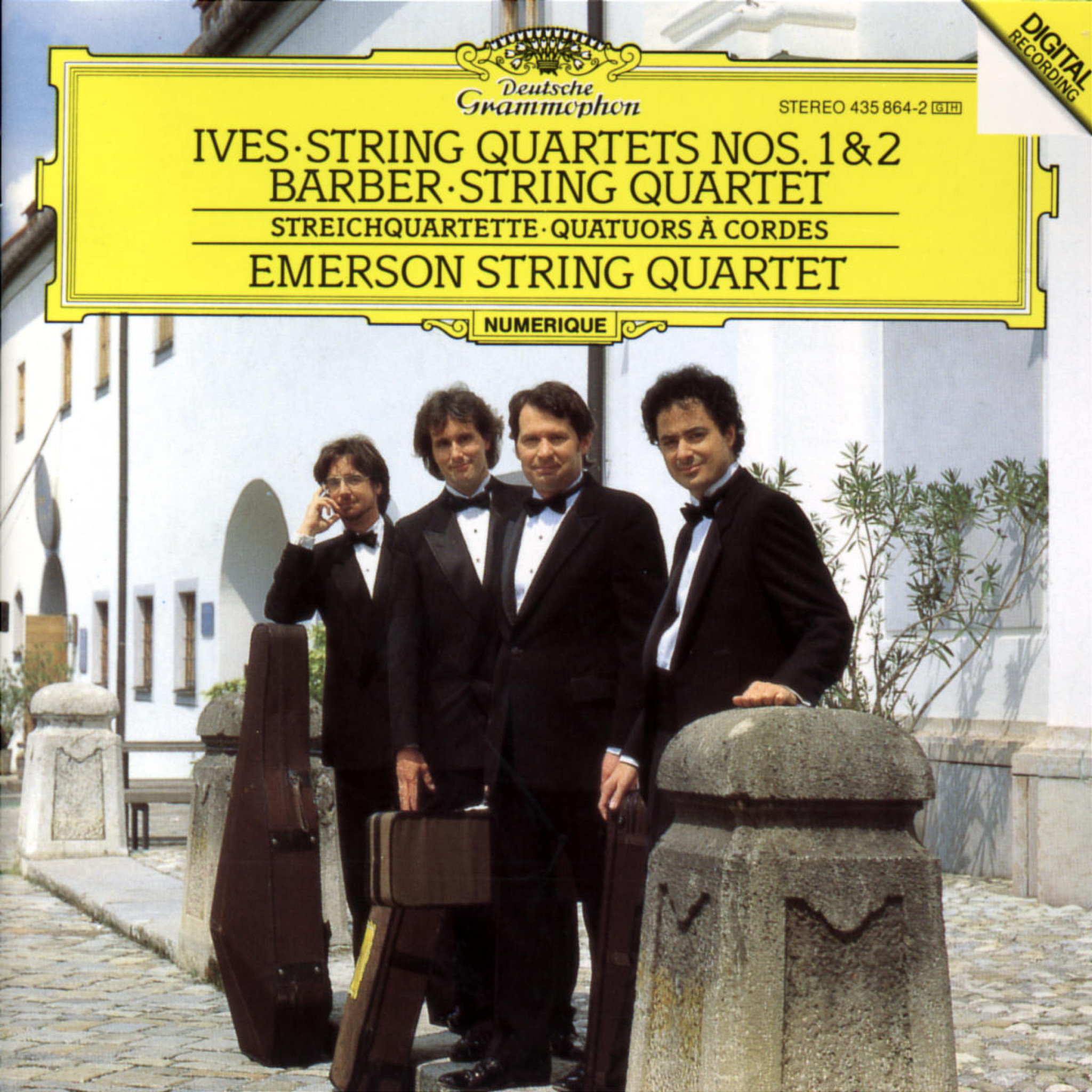 Ives: String Quartets Nos. 1 & 2 / Barber: String Quartet 0028943586423