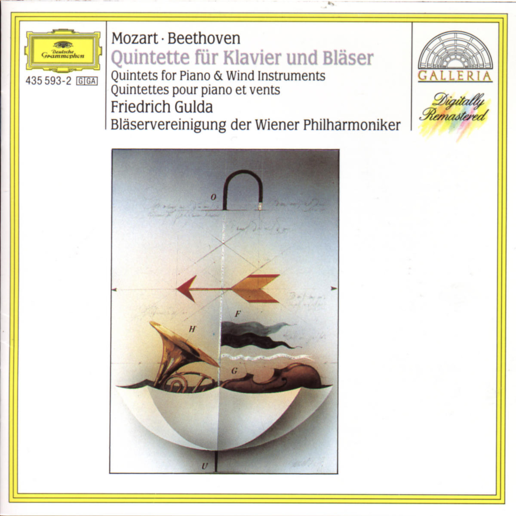 BEETHOVEN, MOZART Quintets / Friedrich Gulda