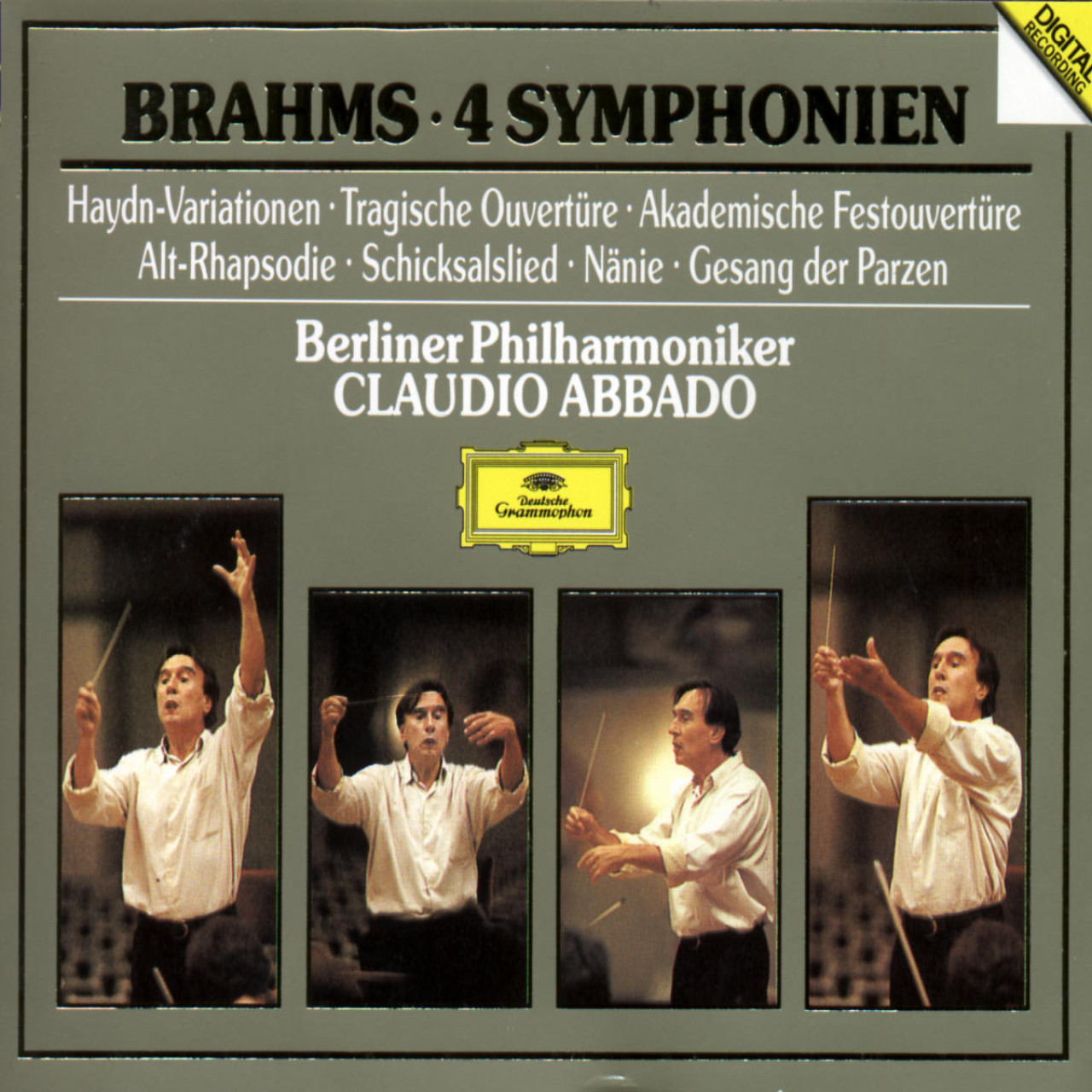 BRAHMS 4 Symphonien Abbado | Deutsche Grammophon