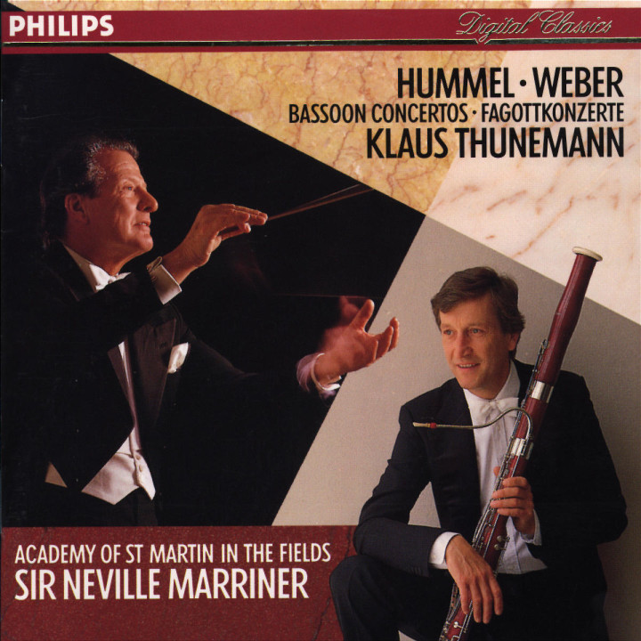 Hummel / Weber: Bassoon Concertos 0028943208129