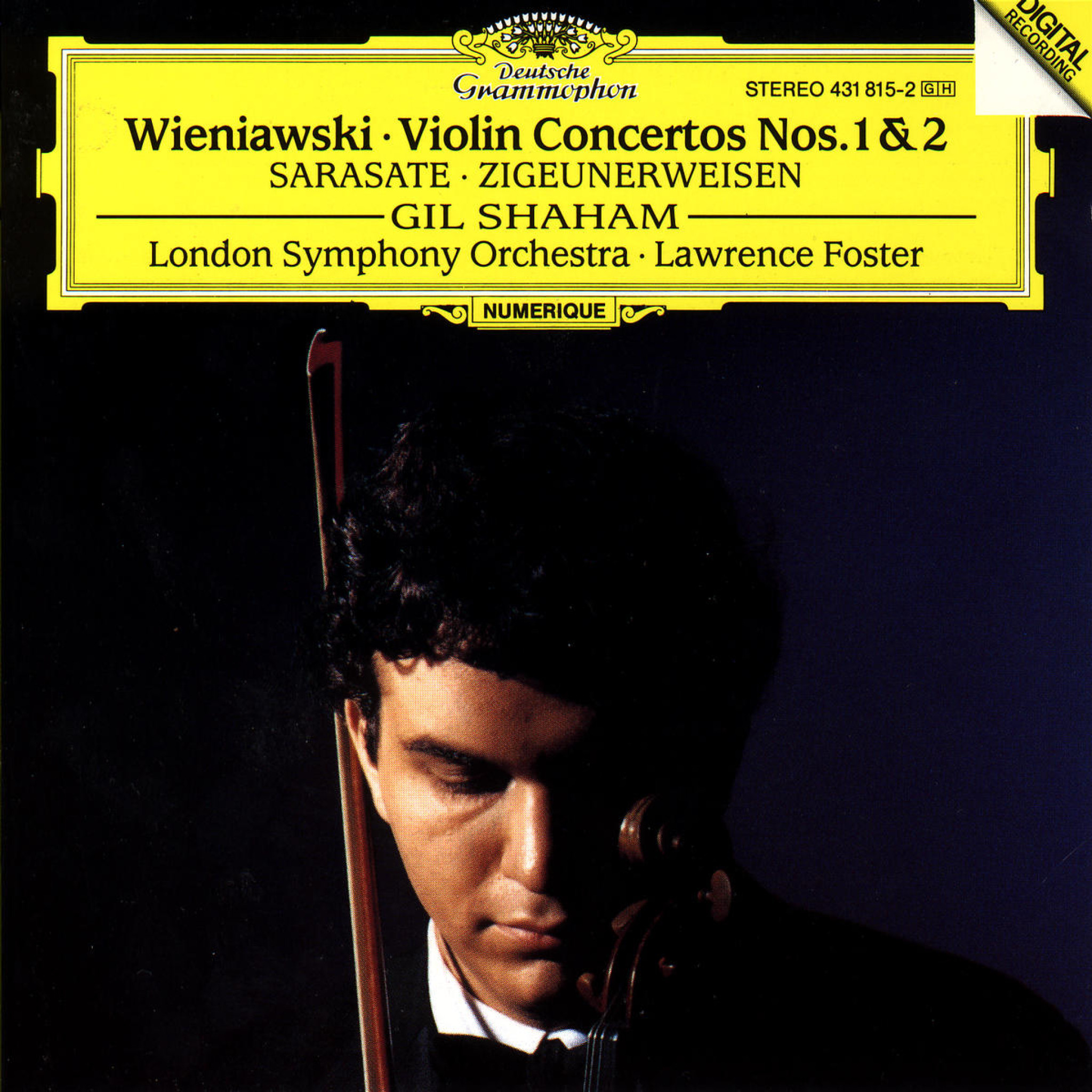 WIENIAWSKI Violin Concertos + SARASATE / Shaham