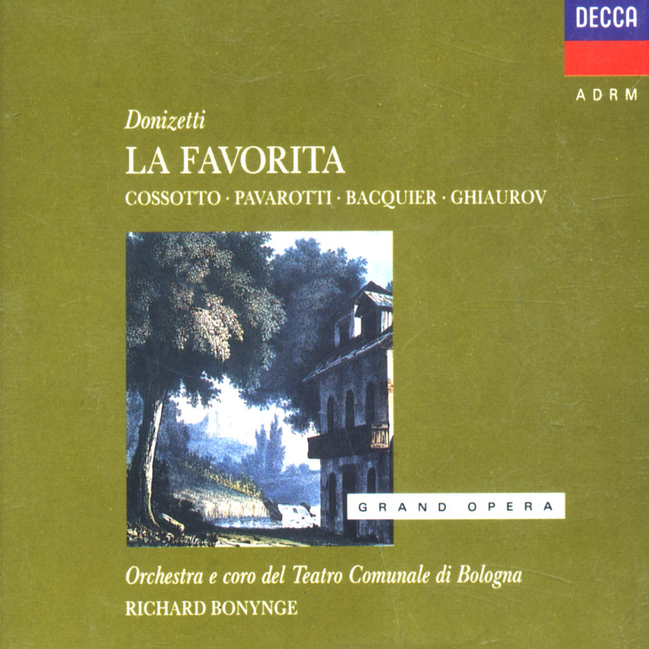 DONIZETTI La Favorita/Cossotto,Pavarotti,Ghiaurov | Decca