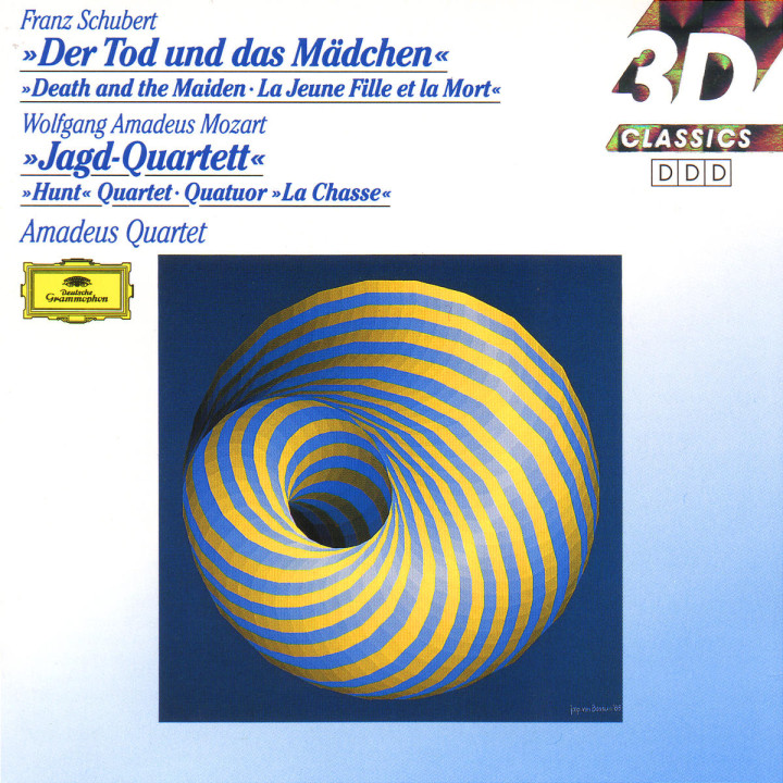 Streichquartette d-moll D 810 "Der Tod und das Mädchen" & B-dur KV 458 "Jagd-Quartett" 0028942949126