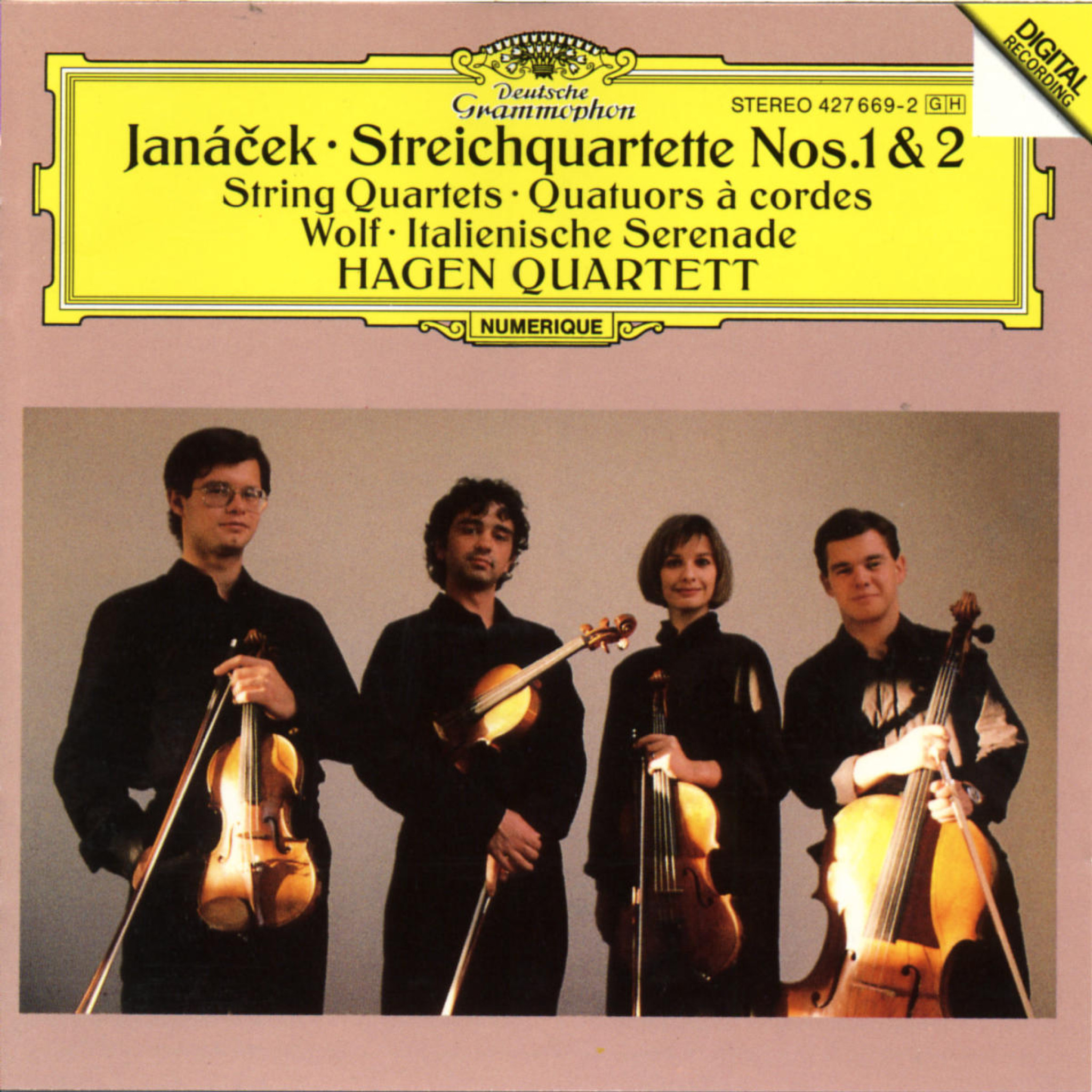 Janácek: String Quartets Nos.1 & 2 / Wolf: Italian Serenade 0028942766921