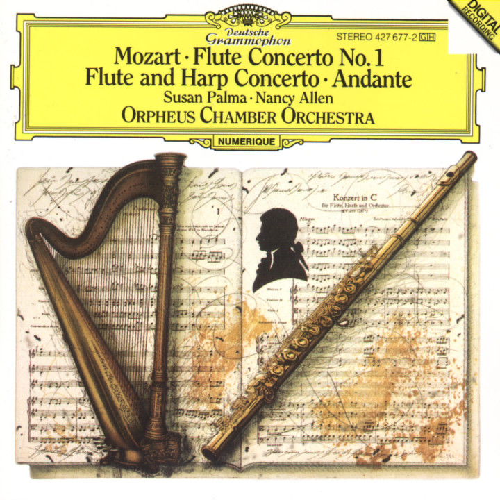 Flötenkonzert Nr. 1; Konzert für Flöte und Harfe 0028942767726