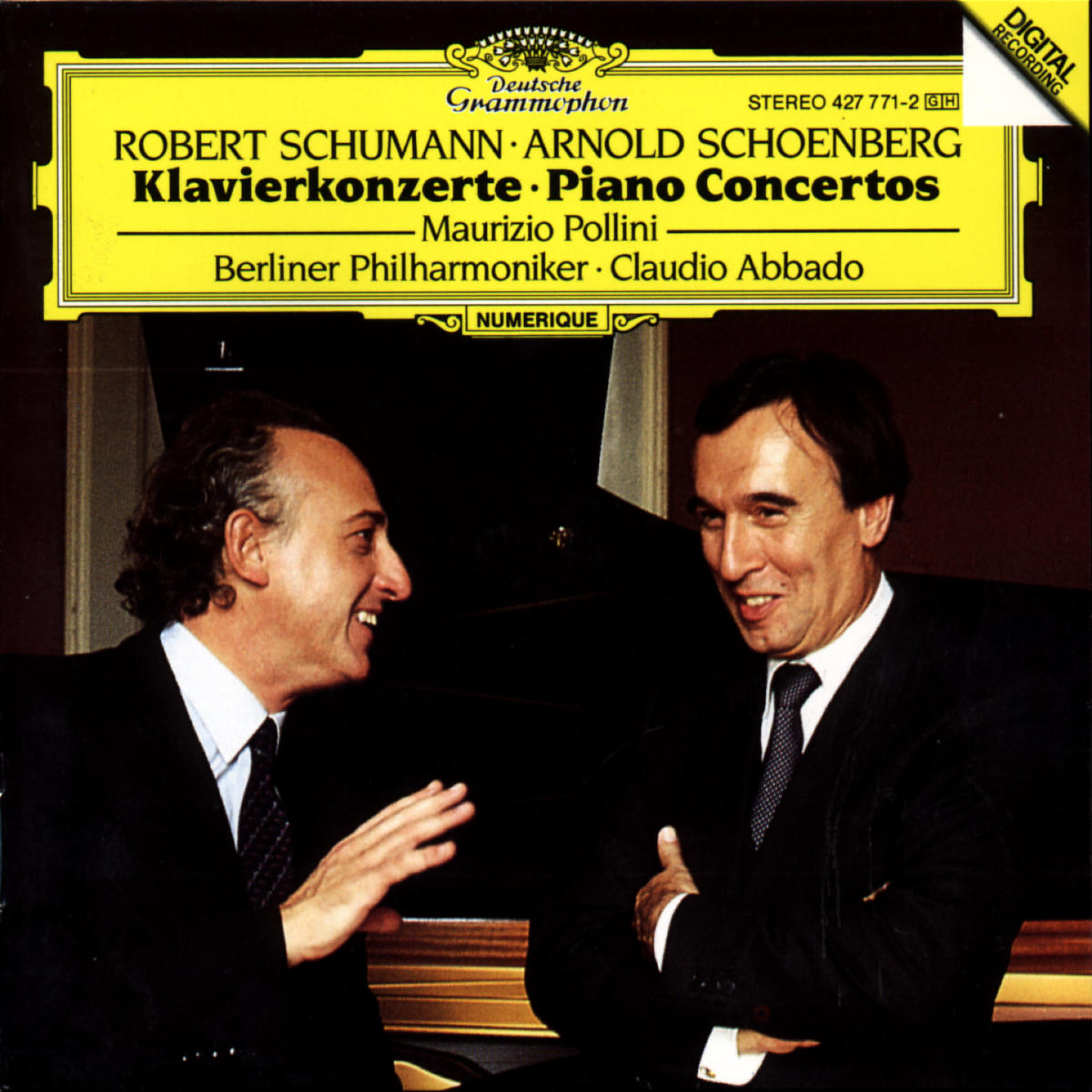 SCHOENBERG, SCHUMANN Piano Concertos / Pollini