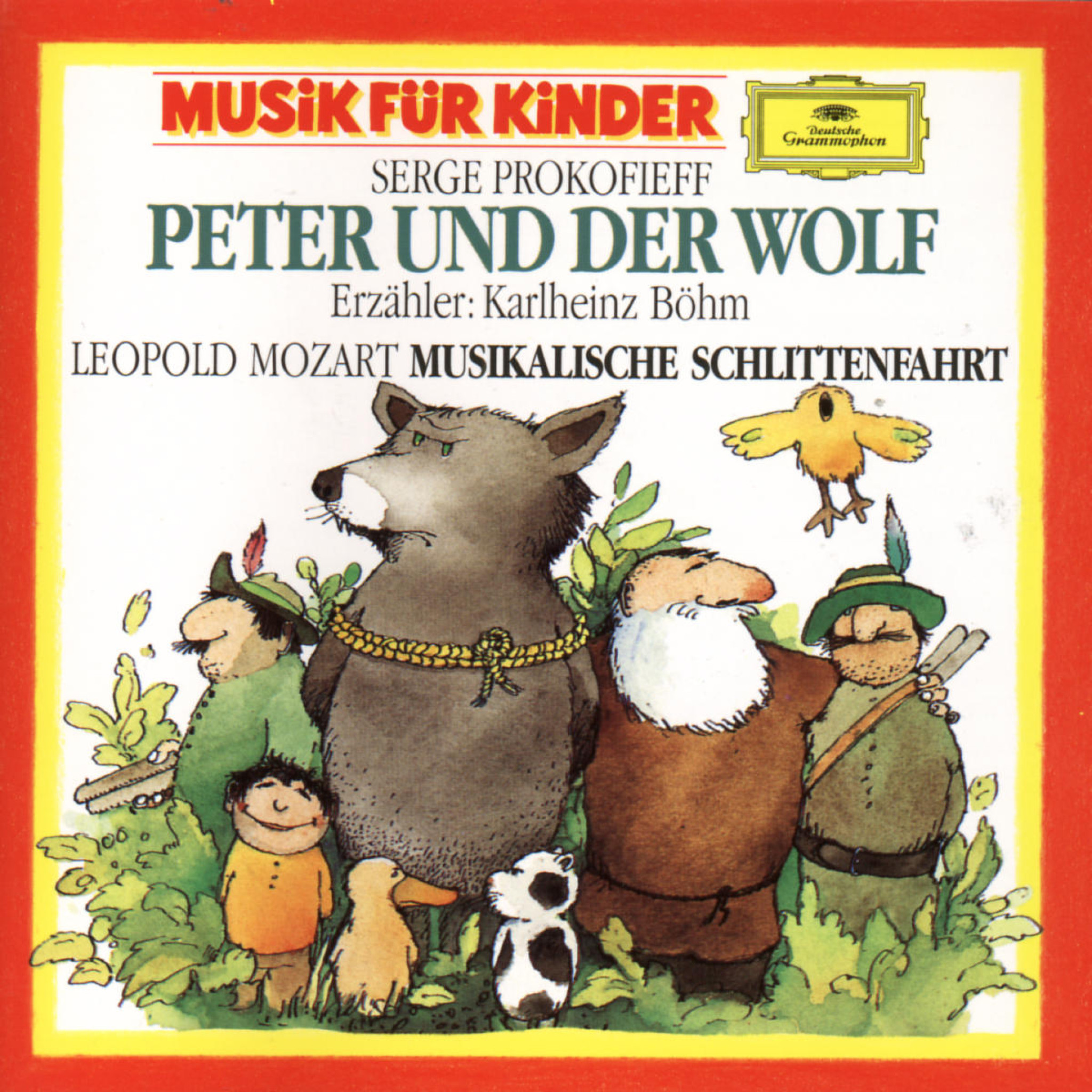 Prokofiev: Peterund der Wolf / L.Mozart: Eine musikalische Schlittenfahrt 0028942779824