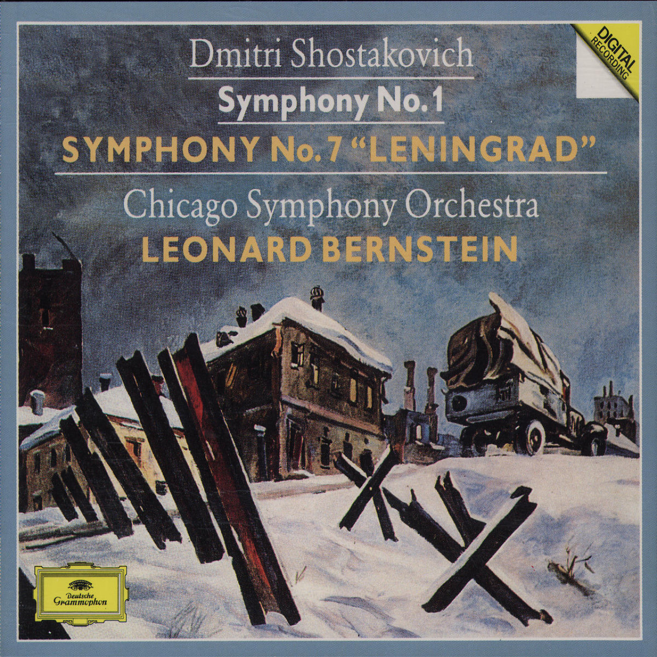 SHOSTAKOVICH Symphonies Nos. 1 + 7 / Bernstein | Deutsche