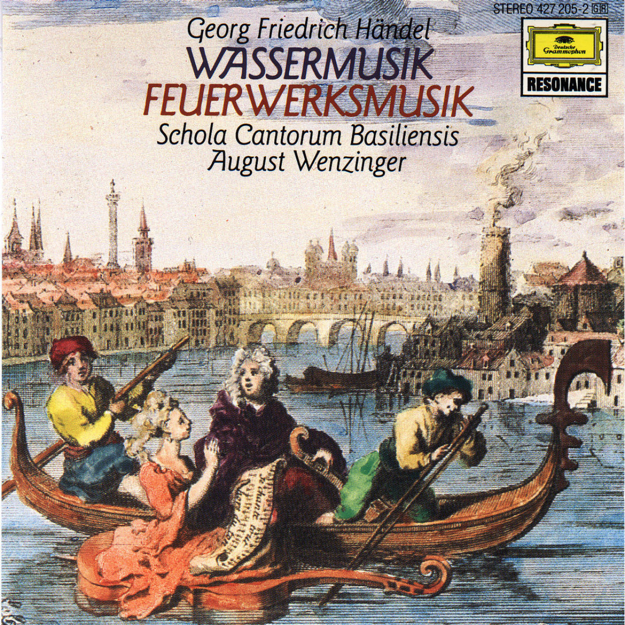 HANDEL Fireworks Water Music Wenzinger | Deutsche Grammophon