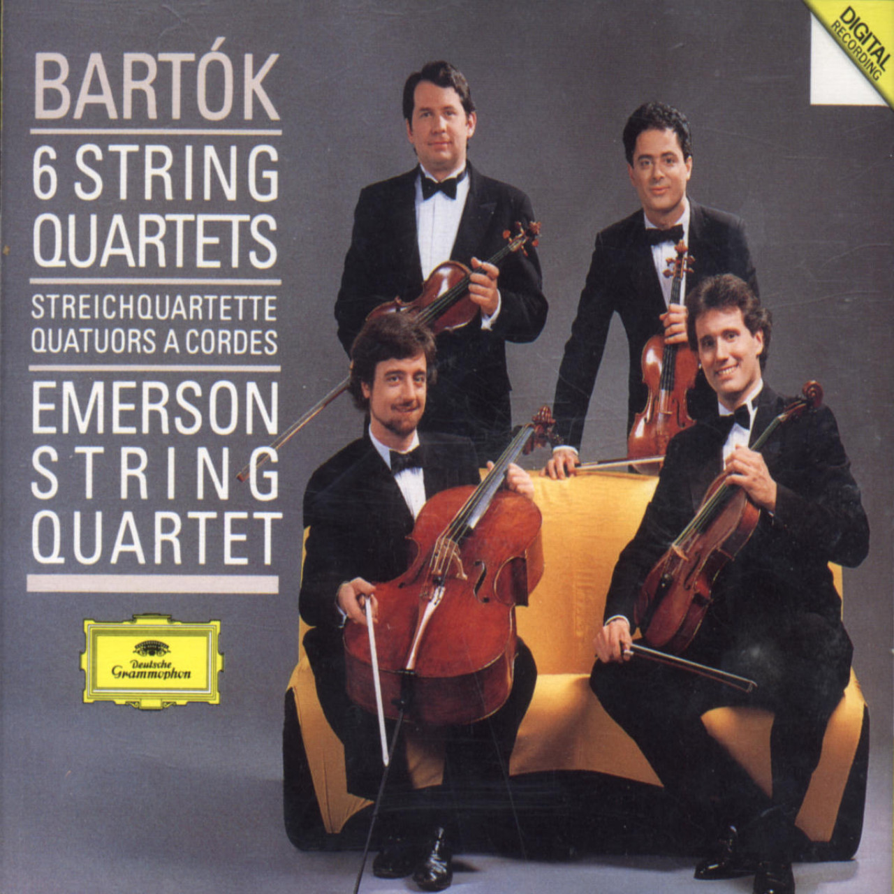 BARTÓK 6 String Quartets Emerson String | Deutsche Grammophon