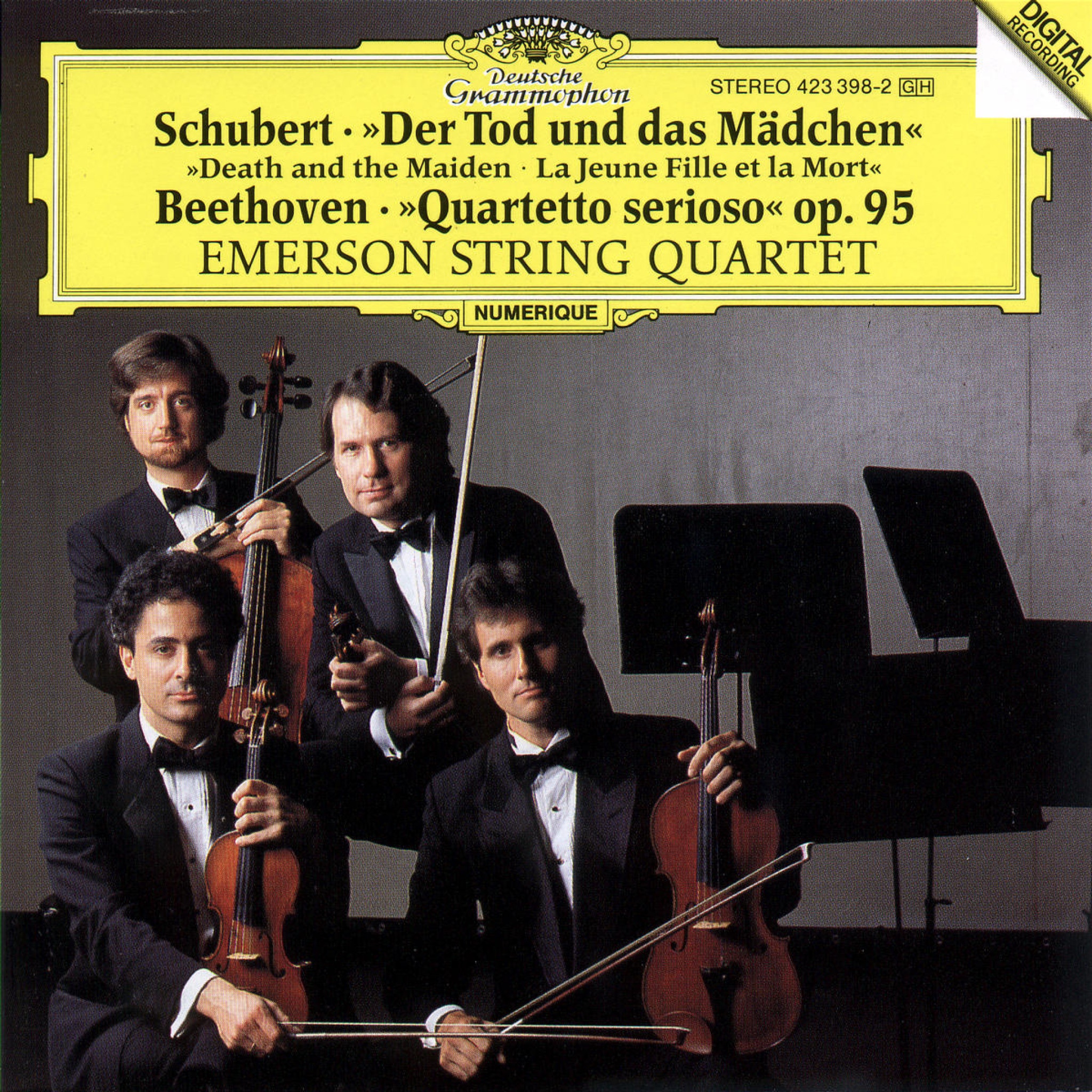 BEETHOVEN, SCHUBERT String Quartet /Emerson String