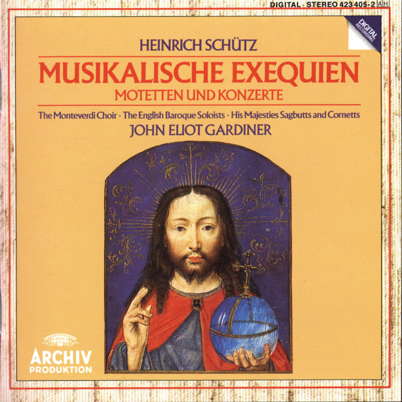 HEINRICH SCHÜTZ EDITION 19CD SCHÜTZ Musikalische Exequien Gardiner | Decca Classics