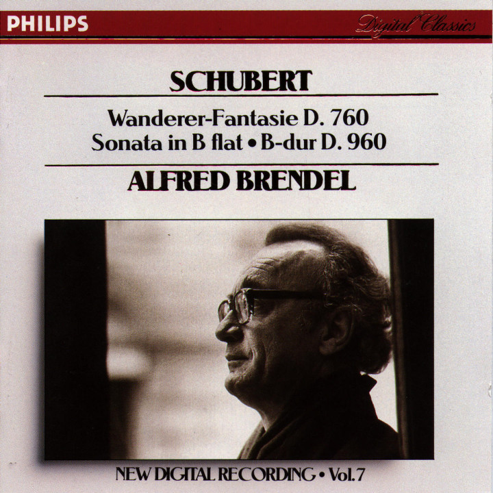 Schubert: Piano Sonata in  flat, D.960/ "Wanderer" Fantasie, D.760 0028942206227