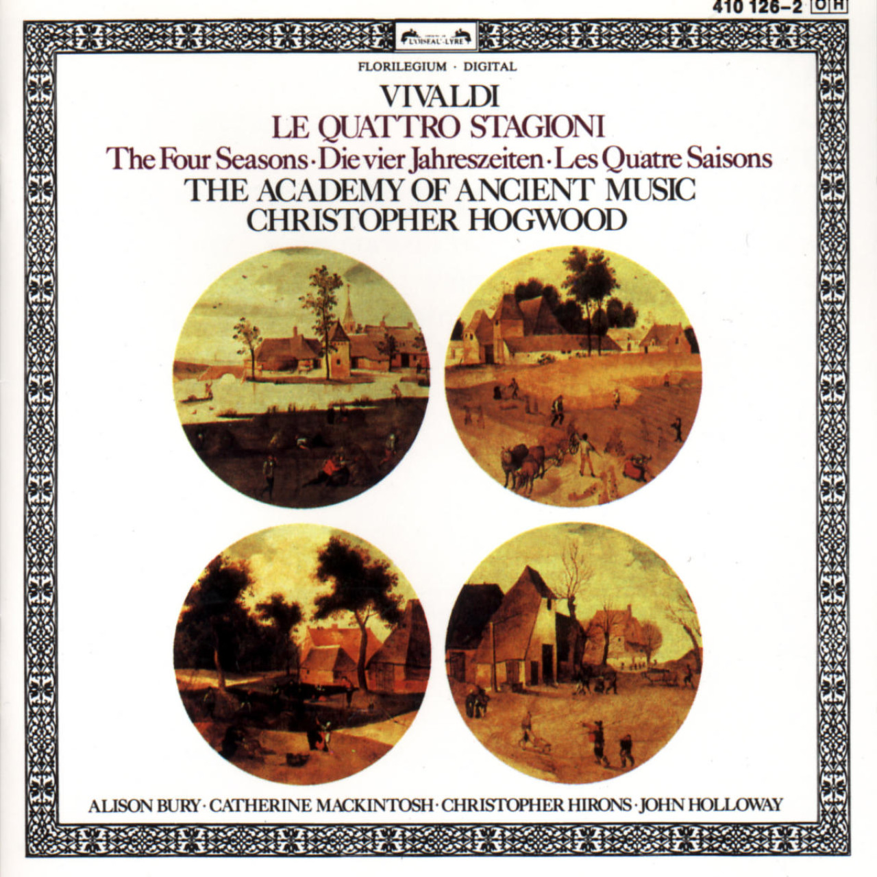 VIVALDI The Four Seasons / Hirons | Deutsche Grammophon