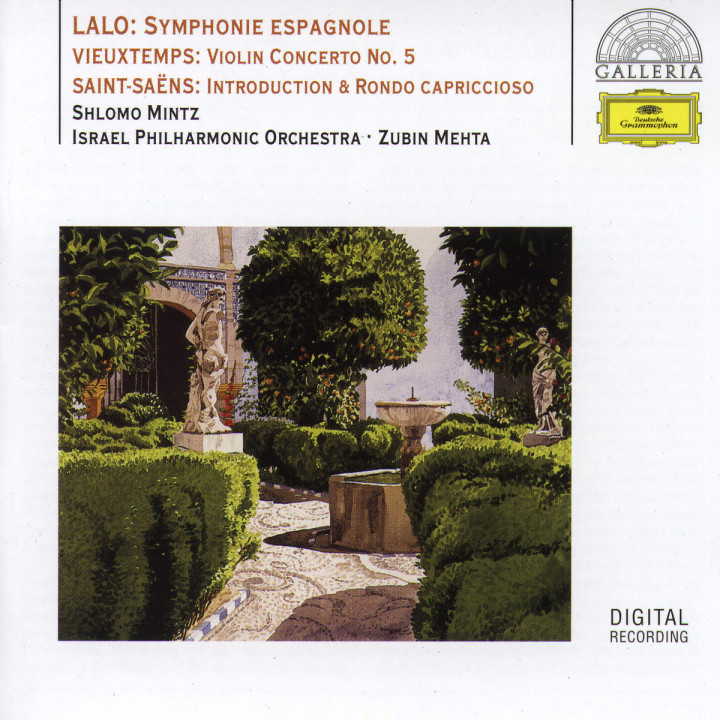 Lalo: Symphony espagnole / Vieuxtemps: Violin Concerto No.5 / Saint-Saëns: Introduction & Rondo cap 0028945789620