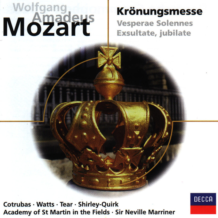Mozart: Mass No.16 K.317 "Coronation" & Vesperae Solennes K.339 0028946048427