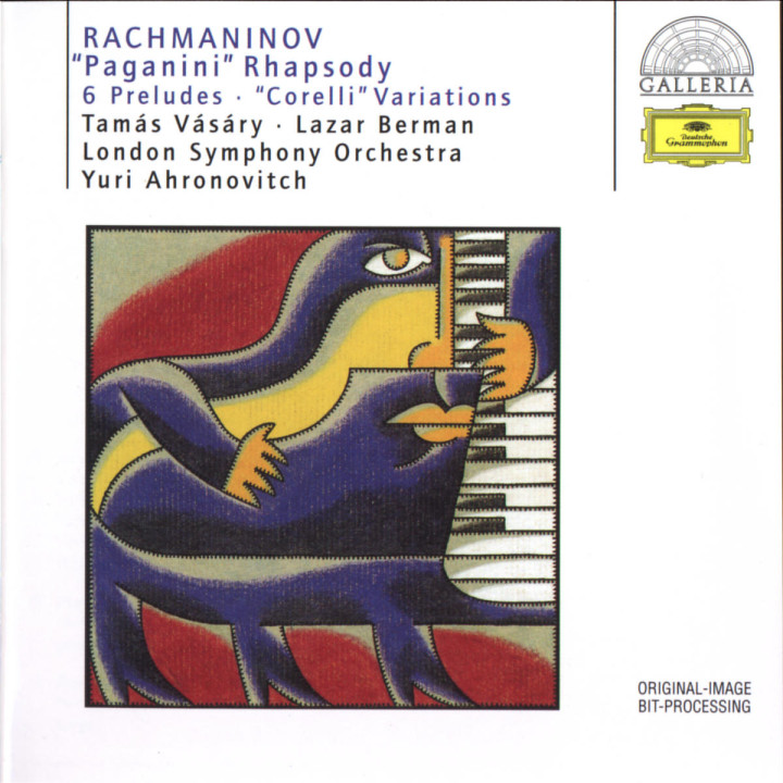 Rachmaninov: "Paganini" Rhapsody; 6 Preludes; "Corelli" Variations 0028945790624