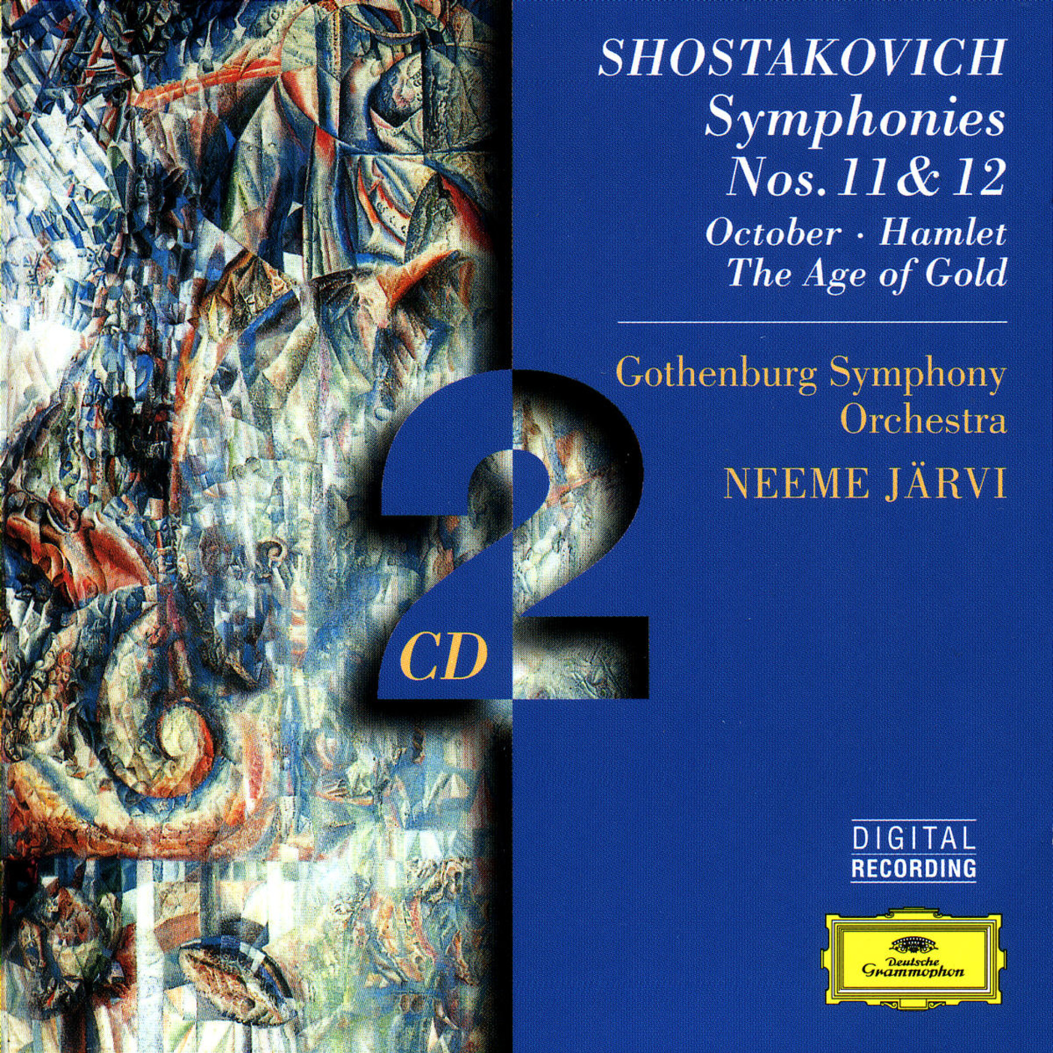 Shostakovich: Symphonies Nos. 11 & 12; October; Hamlet; The Age of Gold 0028945941529