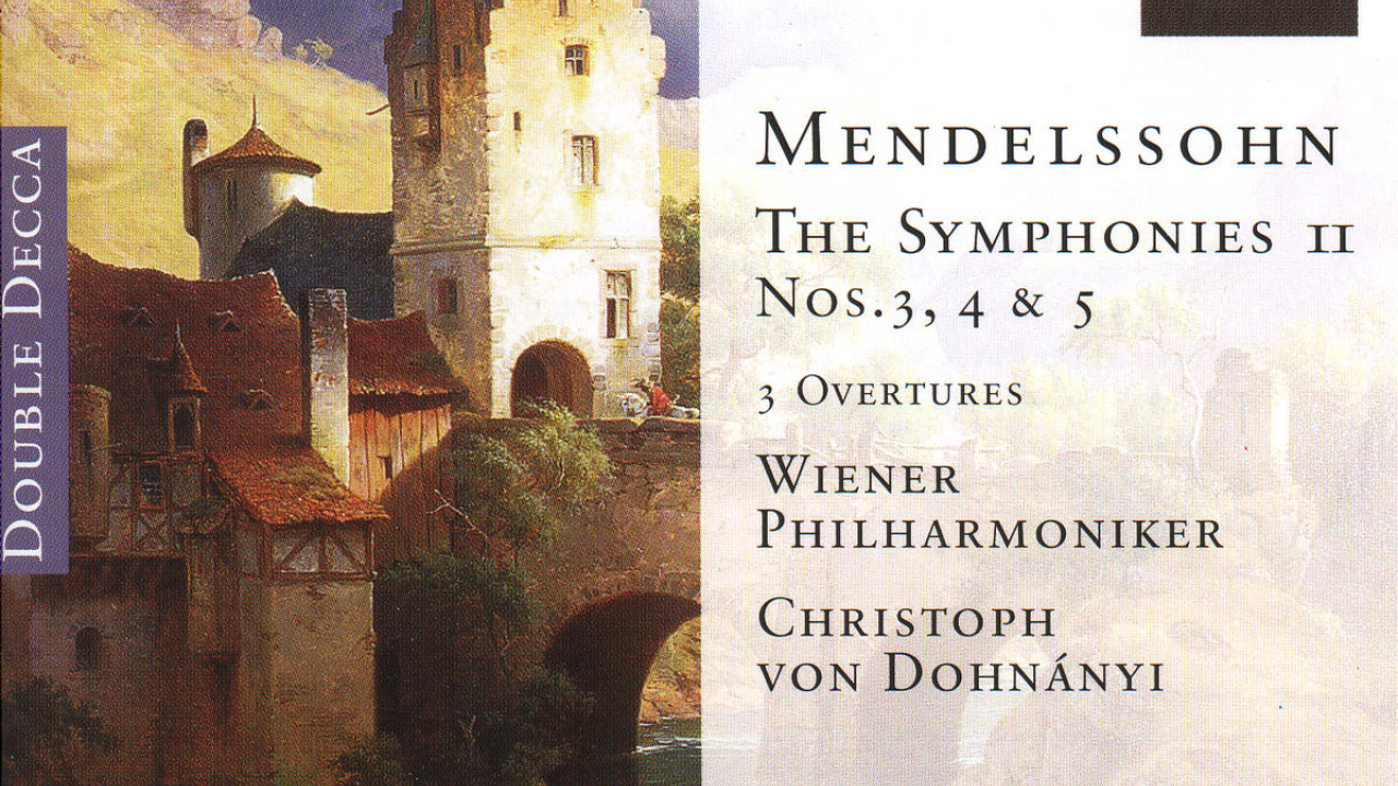 MENDELSSOHN Symphonies Nos. 3 / 5 Rezensionen Deutsche Grammophon